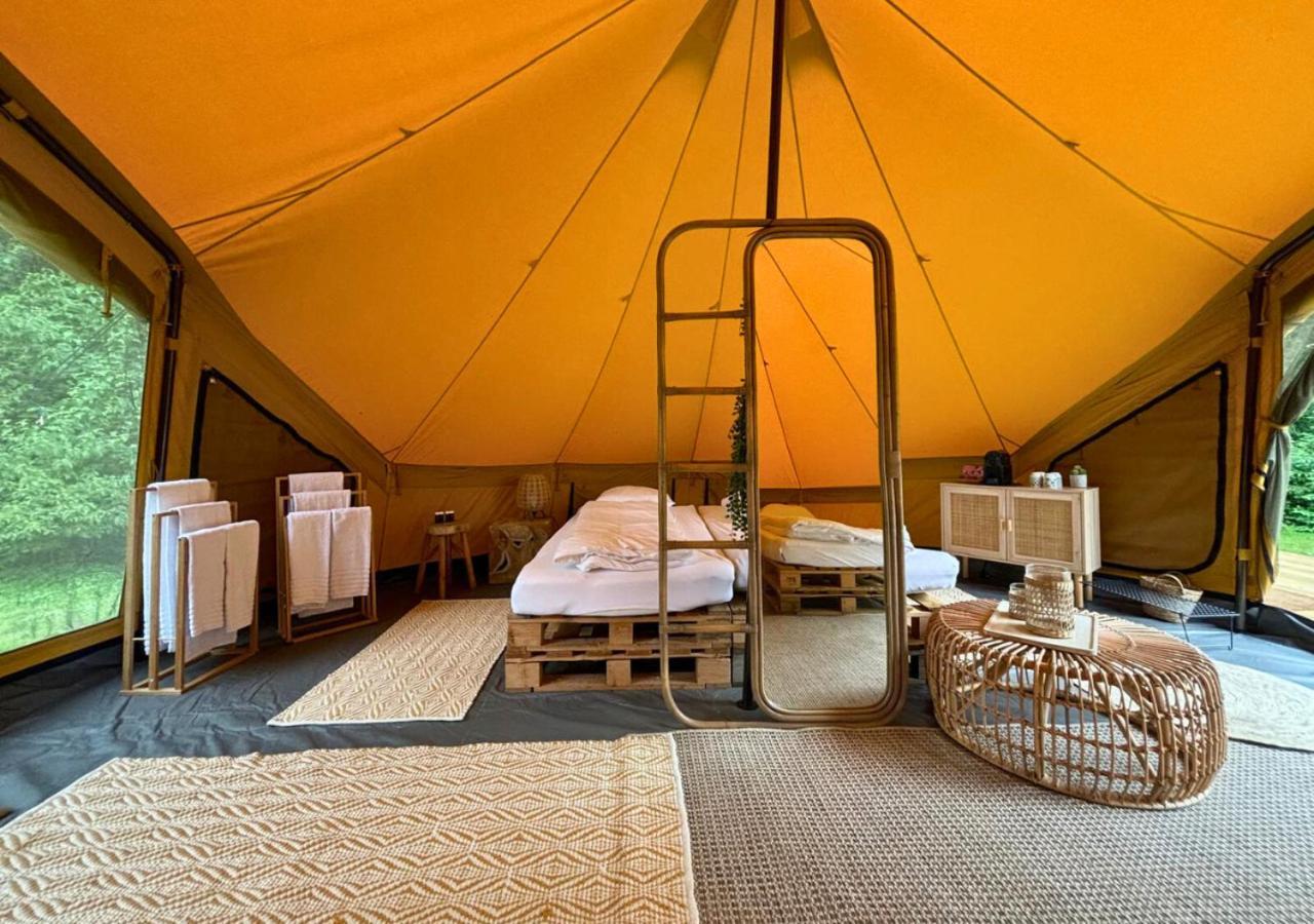 ホテル Glamping Bivak - Urban Gardens Gent エクステリア 写真